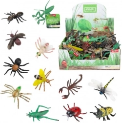 Plastic Insect 6–13 cm, Assorted Species