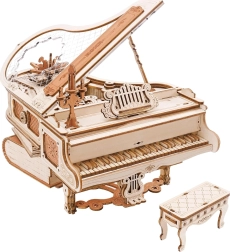 Medinė muzikinė dėžutė Stebuklingas pianinas