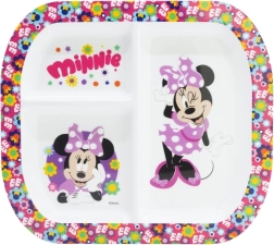 Vaikiška stačiakampė lėkštė su Minnie