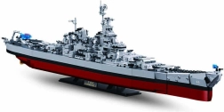 Konstruktorius Sluban mūšinis laivas USS Missouri 1:350