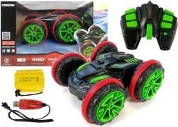 Akrobatinis 4x4 RC automobilis su 180° apsisukimu ir 2,4 GHz dažniu