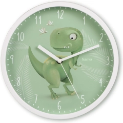 Vaikiškas sieninis laikrodis „Dino“, 25 cm