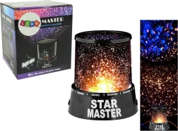 Žvaigždžių ir planetų projektorius – naktinė lempa su baterijomis