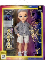 Rainbow High mados lėlė Aiden Russell violetinė su priedais