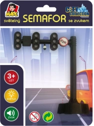 Šviesoforas su šviesos ir garso efektais