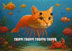 Trefl dėlionė BrainRots: Trippi Troppi Troppa Trippa 200 dalių
