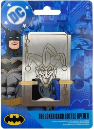 Butelių atidarytuvas „Joker“ kortos formos – Batman