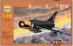 Lėktuvo modelis Suchoj Su-7BMK masteliu – konstruktorius