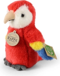 Pliušinis papūga ara 16 cm raudona ECO FRIENDLY – RAPPA