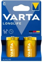 Šarminė baterija Longlife, C tipo, 2 vnt.