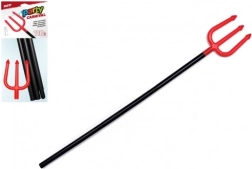 Sulankstomos velniškos plastikinės šakės 110 cm karnavalui