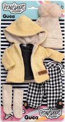 Guca lėlės Penelope 34 cm drabužėliai – 5 dalių rinkinys