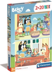 Dėlionė 2×20 detalių Bluey Clementoni