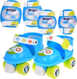 Vaikiški reguliuojami riedučiai su apsaugomis