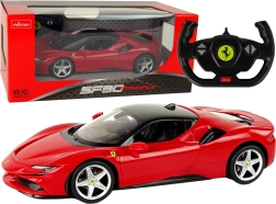 RC automobilis Ferrari SF90 1:14 RASTAR raudonas