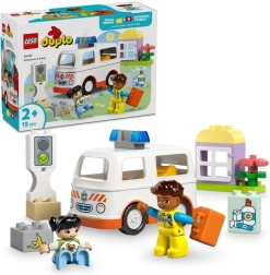 LEGO® DUPLO® 10447 Greitosios pagalbos automobilis ir vairuotojas