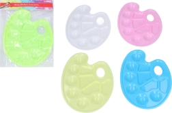 Plastinė dailininko paletė temperinėms dažams