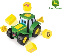 Vaikiškas traktorius JOHN DEERE Johnny su skaičiais