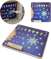 Montessori ugdomoji lenta „Mėnulio fazės“