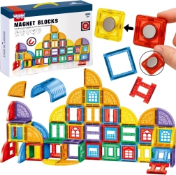 Magnetic Building Set 3D WOOPIE – Educational Castle Set, 100 pcs