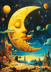 Puzzle Dream of the Moon 1000 pieces