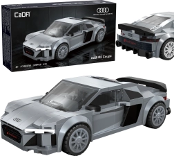 CaDA konstruktorius sportinis automobilis AUDI R8 Coupé 1:24, 199 detalių