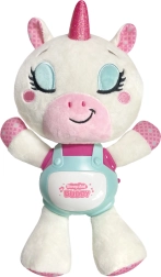 Užmigdyklė vienaragis su melodijomis ir šviesa 29 cm