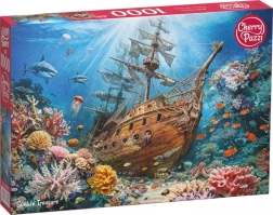 Puzzle Cherry Pazzi nuskendęs lobis, 1000 detalių