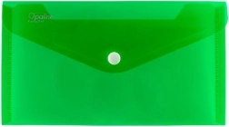 DL formato aplankas su spaude Opaline, žalias