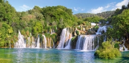 Dėlionė 4000 detalių KRKA kriokliai, Kroatija CASTORLAND
