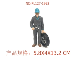 Automobilio mechaniko figūrėlė 13,2 cm – 1 vnt.