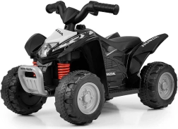 Elektrinis vaikiškas keturratis MILLY MALLY HONDA ATV (HONDA TRX 250X repliką) – juodas