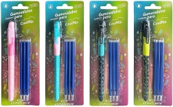 Ištrinamas rašiklis Concorde CoolMix, mėlynas 0,7 mm + 3 atsarginės šerdelės