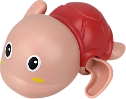 Woopie plūduriuojantis prisukamas vėžliukas maudynėms, rožinis