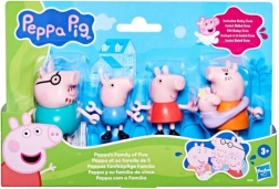 Hasbro Peppa Pig šeimos figūrėlių rinkinys (5 vnt.)