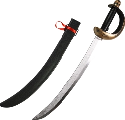 Piratinis kardas su makštimi