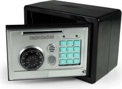 Children's electronic safe-shaped money box with fingerprint access