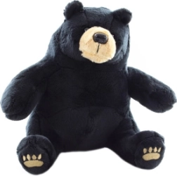 Plush Black Bear 18 cm