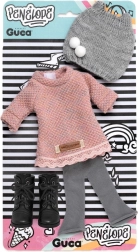 Lėlės Penelope 34 cm aprangos komplektas su bateliais