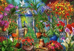 Puzzle Tropical Greenhouse 1000 Pieces