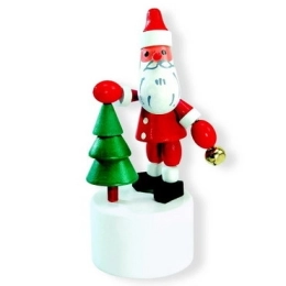 Spaudžiama figūrėlė Santa Claus su eglute DETOA