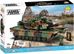 Tanko M1A2 SEPv3 Abrams konstruktorius 1:35 (1069 detalės)