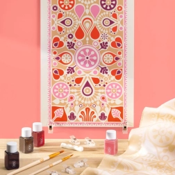 Tapyba ant šilko – kūrybinis rinkinys DJECO Atelier