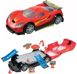 Išskleidžiamas autoservisas su mašinėlėmis 32 cm