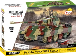 Tanko Panther Ausf. A konstruktorius 1:28 nuo COBI – 1152 detalės