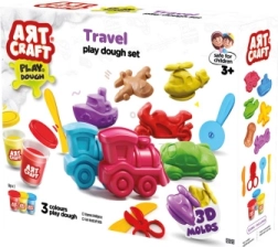 Art Craft Modeling Clay Set with Vehicles, 168 g