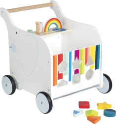 Medinė vaikštynė Toy Box „Dramblys“ nuo Small Foot