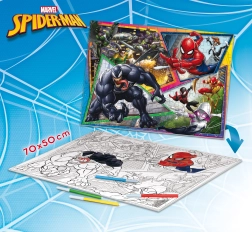 Spider-man Puzzle MAXI-FLOOR double-sided 70x50 cm 150 pieces