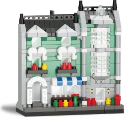 Konstruktorius KOCO Maisto prekių parduotuvė, 329 detalių