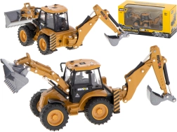 Metalinis ekskavatoriaus-krautuvo modelis su judančiais kaušais 1:50 H-TOYS